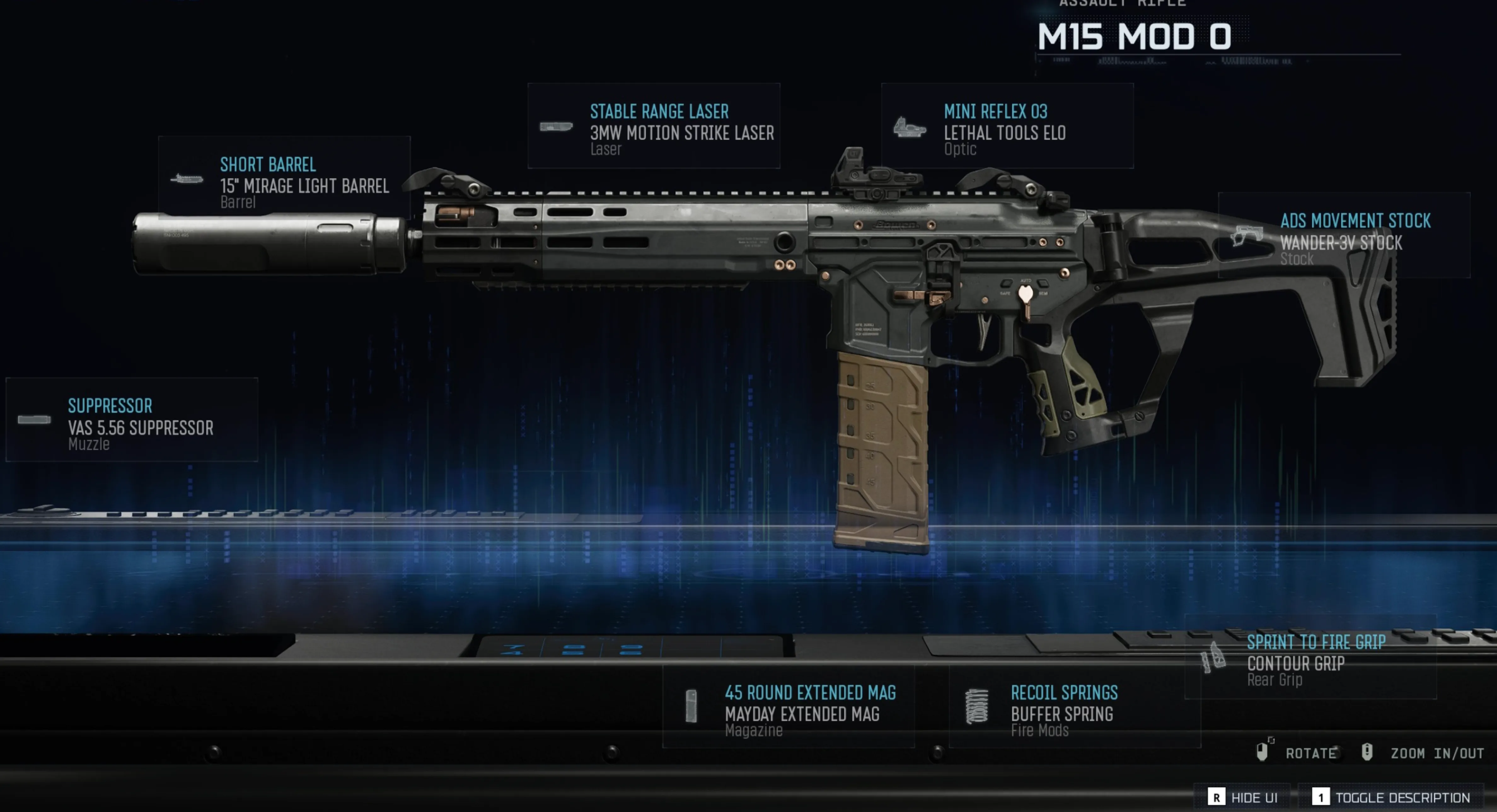 Best M15 MOD 0 Loadout